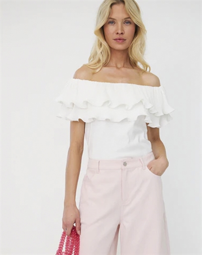 Cras Cph - Flouncecras Top - Off White